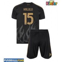 Juventus Pierre Kalulu #15 3rd trikot Kinder 2026-27 Kurzarm (+ Kurze Hosen)